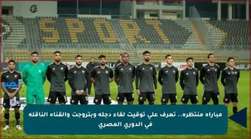 مباراة منتظرة.. تعرف على توقيت لقاء دجلة وبتروجت والقناة الناقلة في الدوري المصري